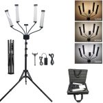 Four Arm Lamp With Tripod Stand