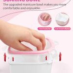 Manicure soak off bowl