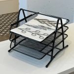 Metal Tray Organiser 3 levels